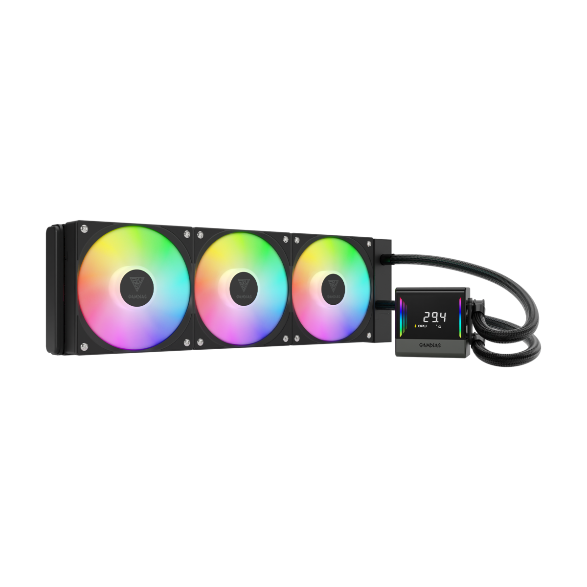 GAMDIAS CHIONE E4 360 AIO CPU LIQUID COOLER - Image 1