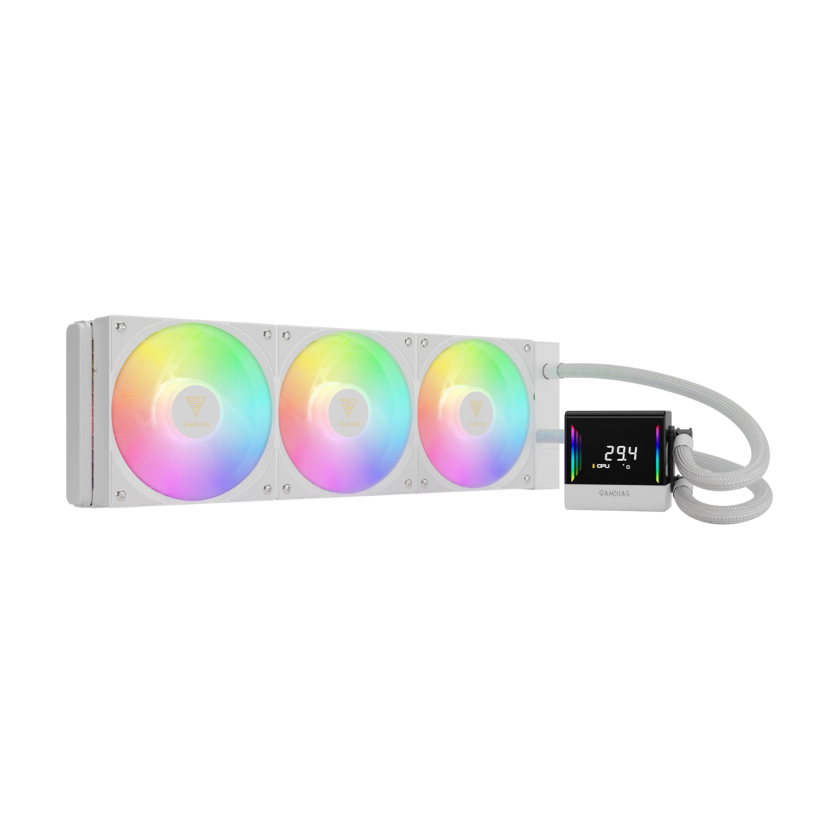 GAMDIAS CHIONE E4 360 AIO CPU LIQUID COOLER - Image 2