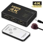 HDMI SWITCH 3 TO 1 4K 3 PORT REMOTE CONTROL - Image 4