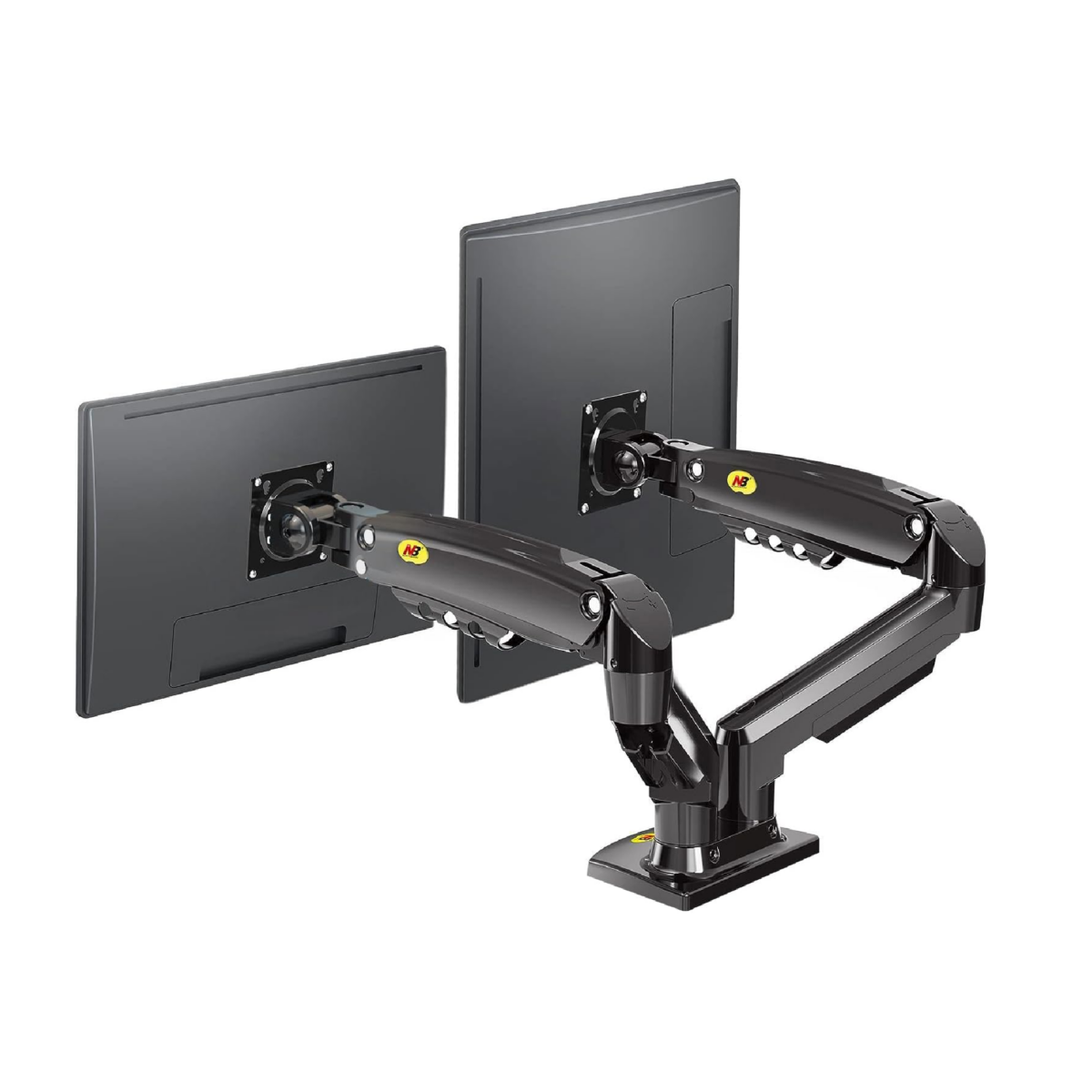 NB F160 DUAL DESKTOP MONITOR ARMS - Image 1