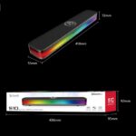 BLOODY S10 RGB GAMING SOUNDBAR BLURTOOTH SPEAKER - Image 3