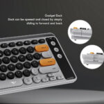ALCATROZ JELLYBEAN AIRDOCK 2 BLUETOOTH, WIRELESS KEYBOARD-BLACK - Image 2