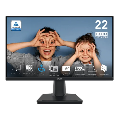 MSI PRO MP225 21.5"FHD 100Hz IPS MONITOR