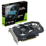 ASUS DUAL GTX 1650 4GB OC D6 P EVO GRAPHIC CARD
