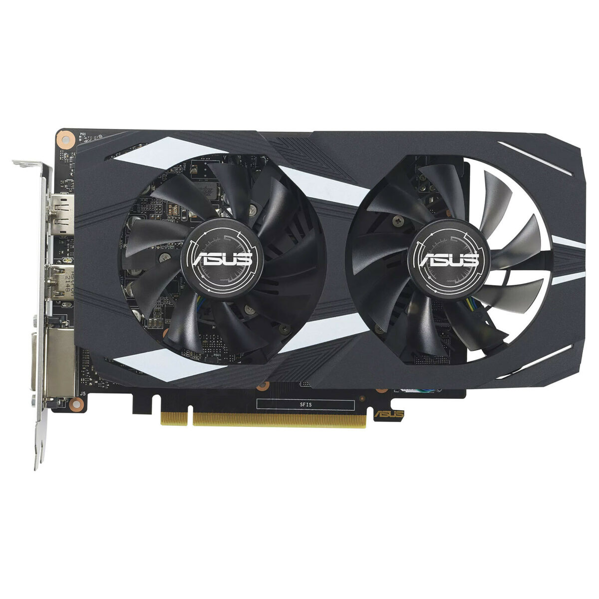ASUS DUAL GTX 1650 4GB OC D6 P EVO GRAPHIC CARD - Image 2