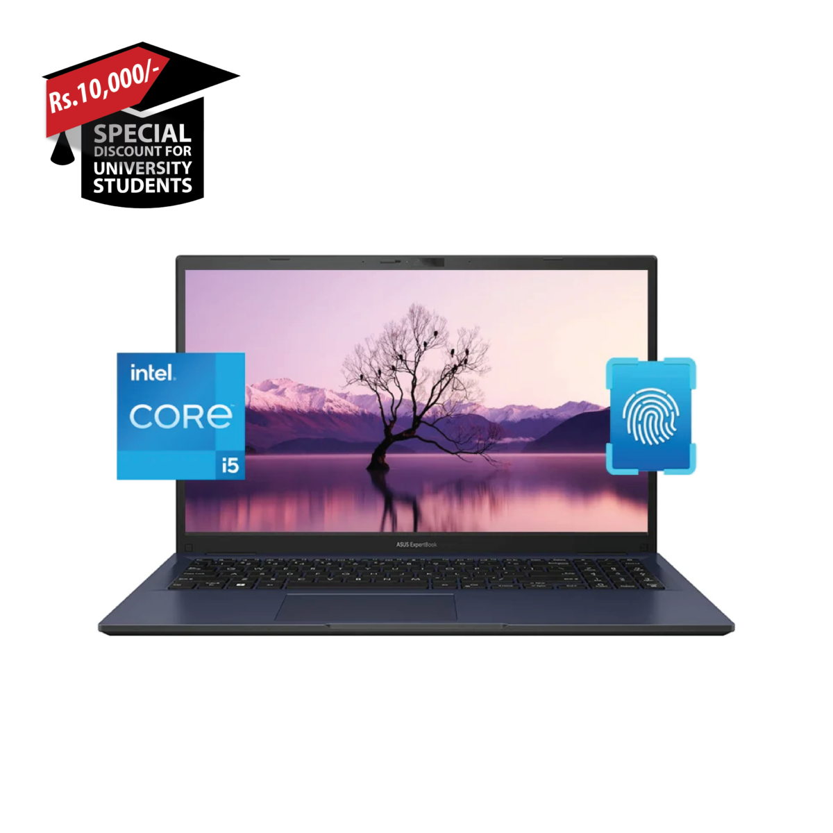 ASUS EXPERTBOOK B1502CVA - BQ1586 i5 13TH GEN 15.6" FHD LAPTOP - Image 1
