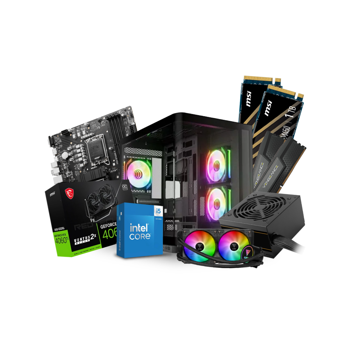 CORE I5 14th GEN DESKTOP COMPUTER - Image 1