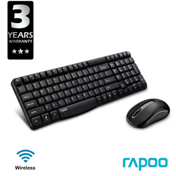 RAPOO X1800S WIRELESS MOUSE AND KEYBOARD