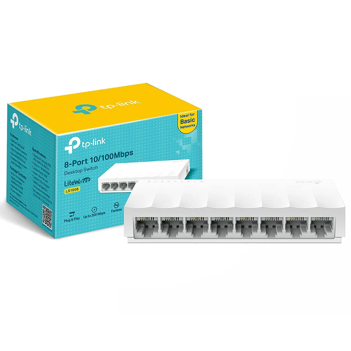 TP-LINK LS1008 8 PORTS 10/100MBPS DESKTOP SWITCH - Image 1