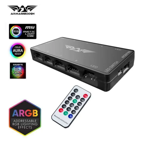 ARMAGGEDDON TESSARAXX COMMAND 8.2R ARGB CONTROLLER