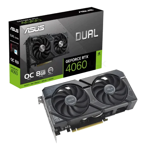 ASUS DUAL RTX 4060 OC EDITION 8GB GRAPHICS CARD