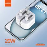 MOXOM MX-HC142 20W USB-C POWER  ADAPTER - Image 2