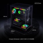 ARMAGGEDDON AQUARON BLACK COMPUTER CASING - Image 2