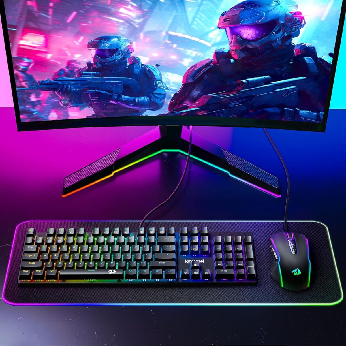 CR 9M344 WIRED GAMING MOUSE - Image 2