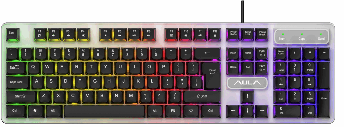 AULA WIND F3061   2 IN 1 (KBD+MOU) COMBO - Image 2