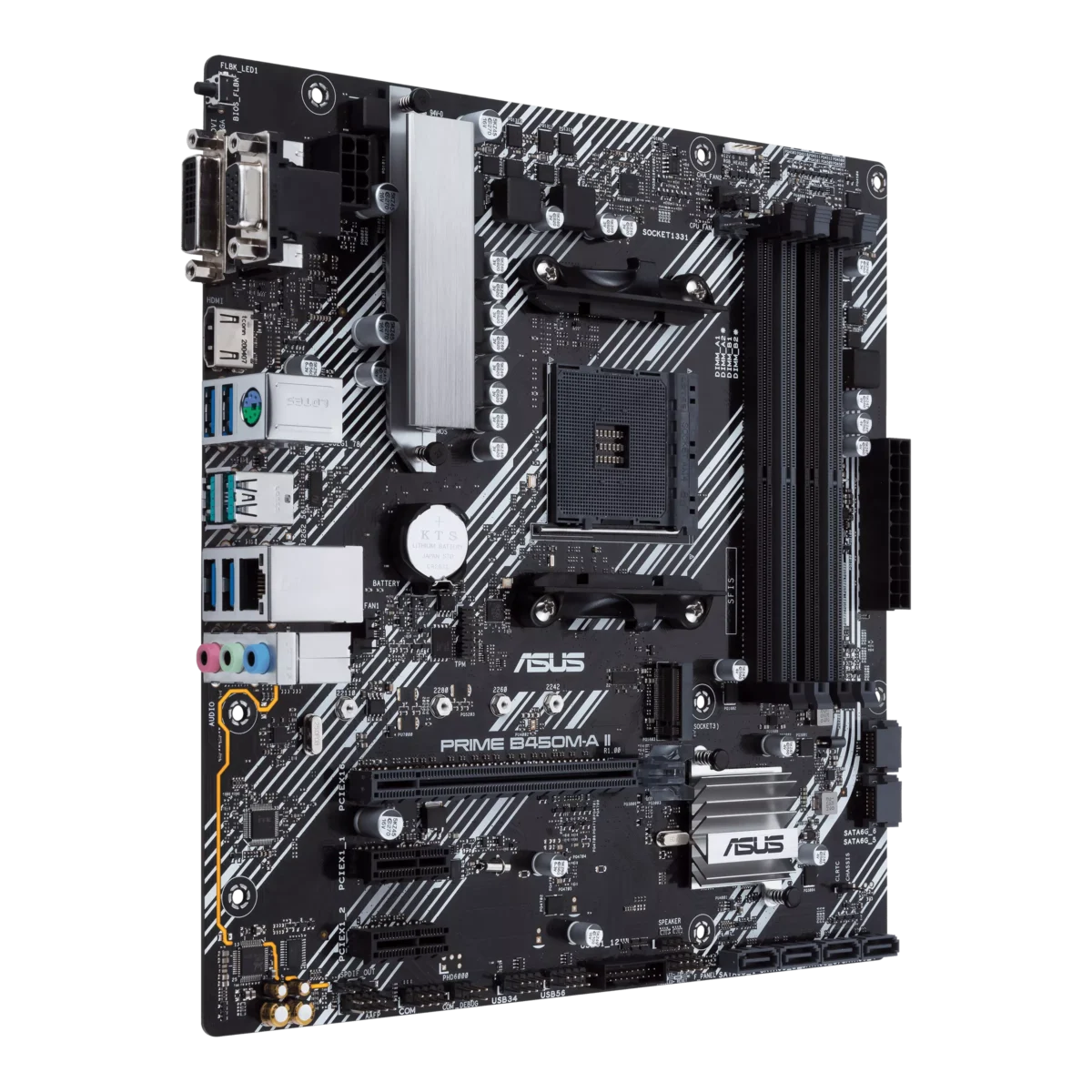 ASUS PRIME B450M A II MOTHERBAORD - Image 3