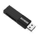 KAKUSIGA KSC-749 2 IN 1 SD CARD READER