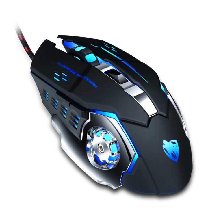 95eb08182bb049c47df7633ac802a737.jpg_720x720q80 T WOLF V6 GAMING MOUSE - Image 1