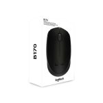 Logitech B170 Wireless Mouse (Black) - Image 2