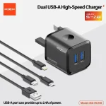 MOXOM MX-HC 166 DUAL USB FAST CHARGER - Image 2